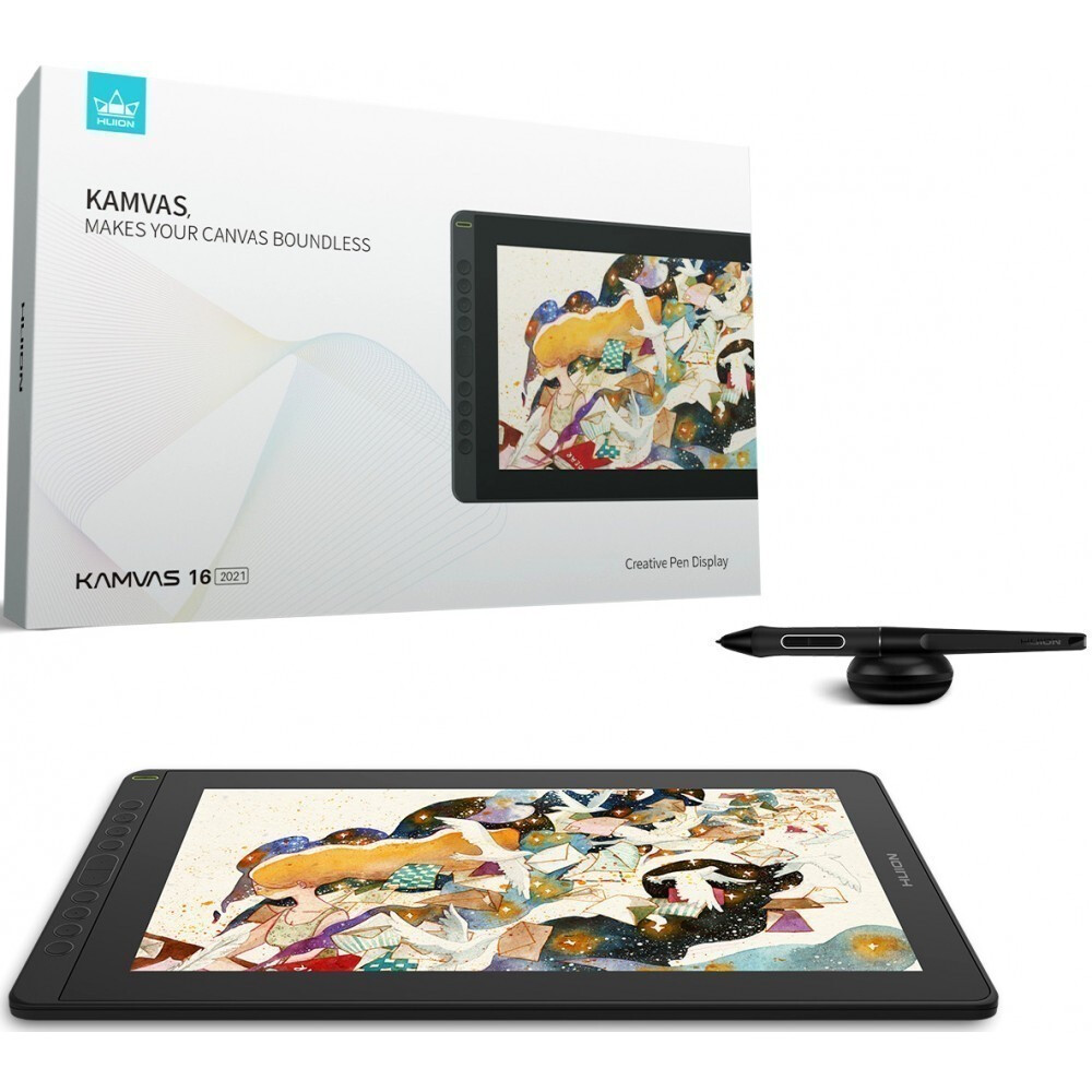 Графический планшет Huion Kamvas 16 (2021) Black - фото 5