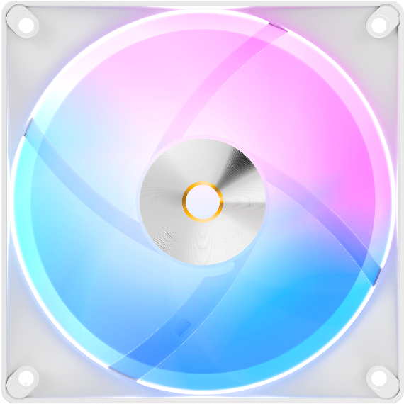 Вентилятор для корпуса Ocypus Delta F12 WH ARGB