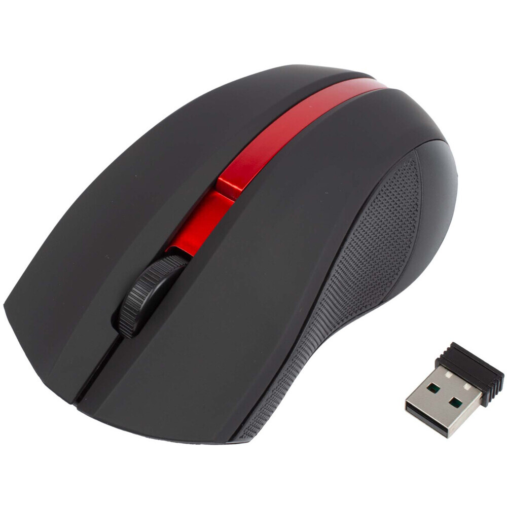 Мышь HIPER HOMW-073 Black/Red - фото 4