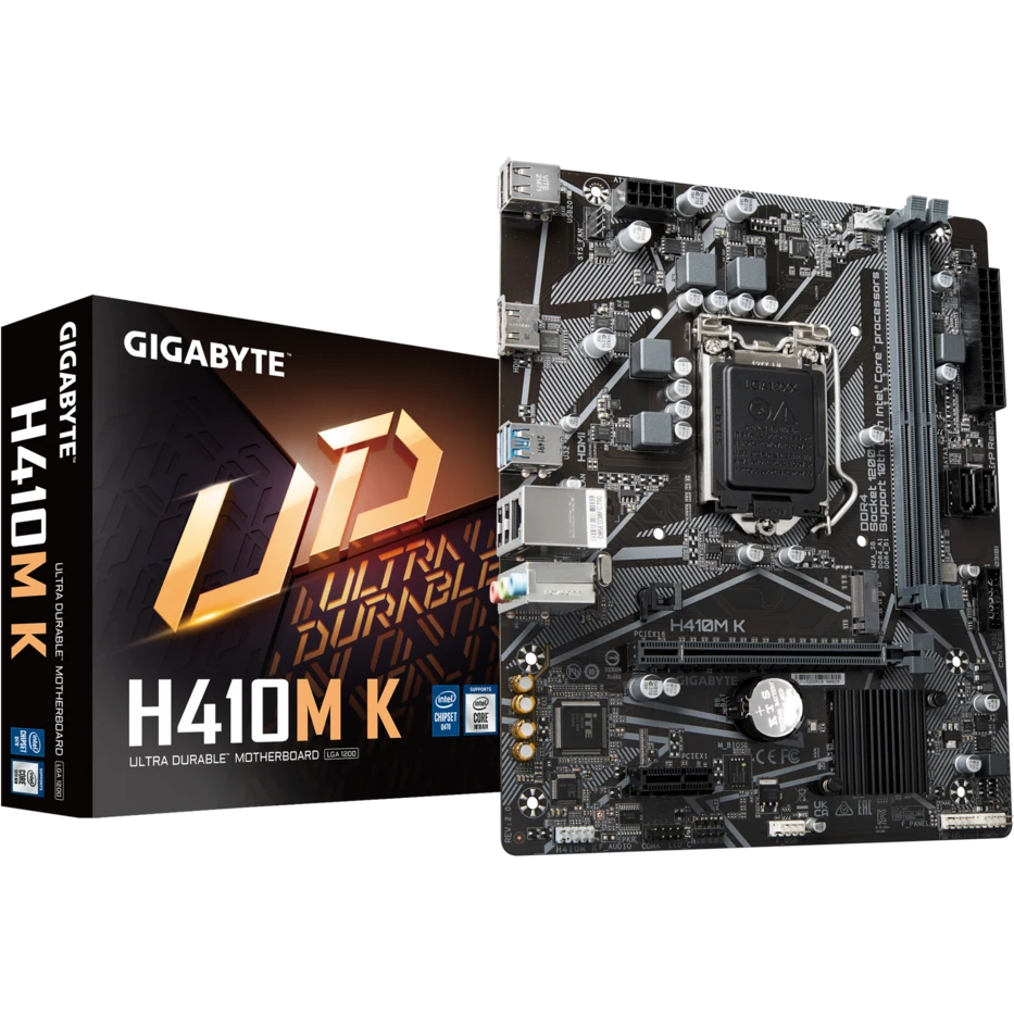 Материнская плата Gigabyte H410M K (rev. 2.0) - фото 4