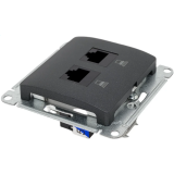 Розетка RJ-45 Systeme Electric GSL000785KK