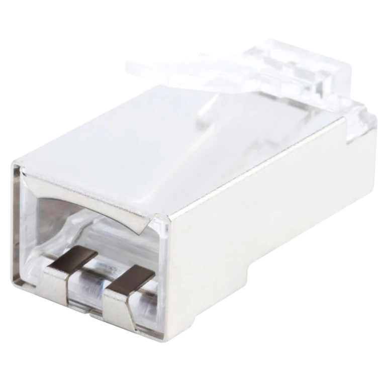 Коннектор RJ-45 Hyperline PLUG-8P8C-U-C5-SH-100, 100 шт. - фото 2