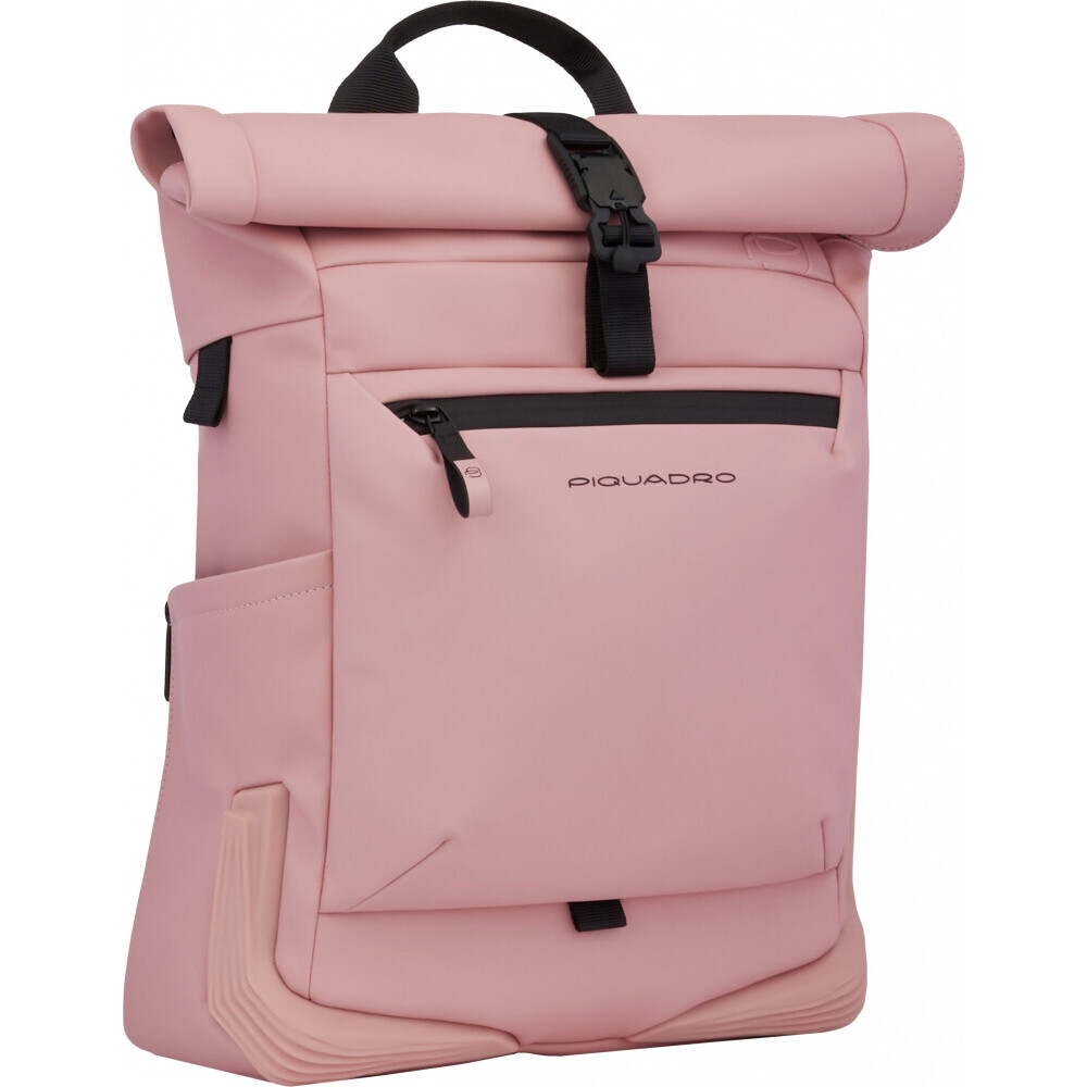 Рюкзак для ноутбука Piquadro Roll Top Backpack for Laptop 15.6 Pink (CA6291C2OW) - CA6291C2OW/RO - фото 2