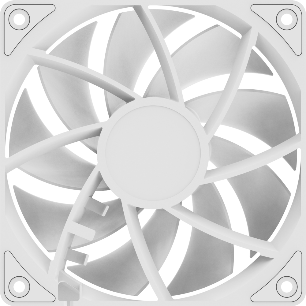 Вентилятор для корпуса Ocypus Gamma F12 WH - Gamma-F12-WH1NN00X-GL - фото 4