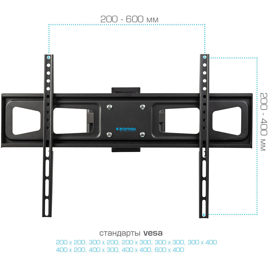 Кронштейн Kromax CORBEL-11 Grey Titan - фото 7