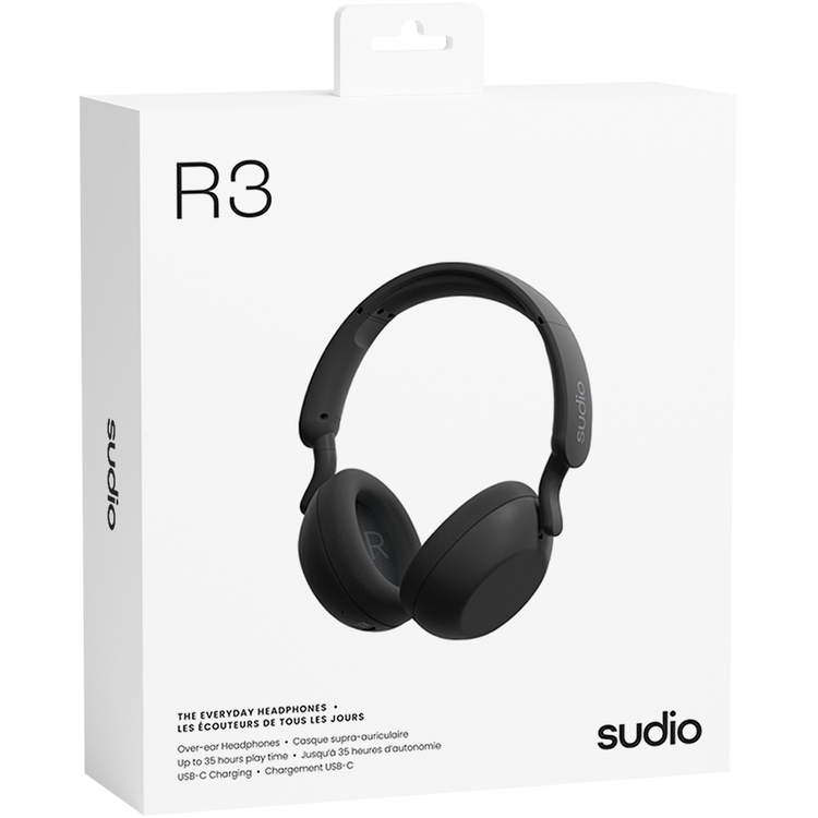 Гарнитура Sudio R3 Black - R3BLK - фото 4