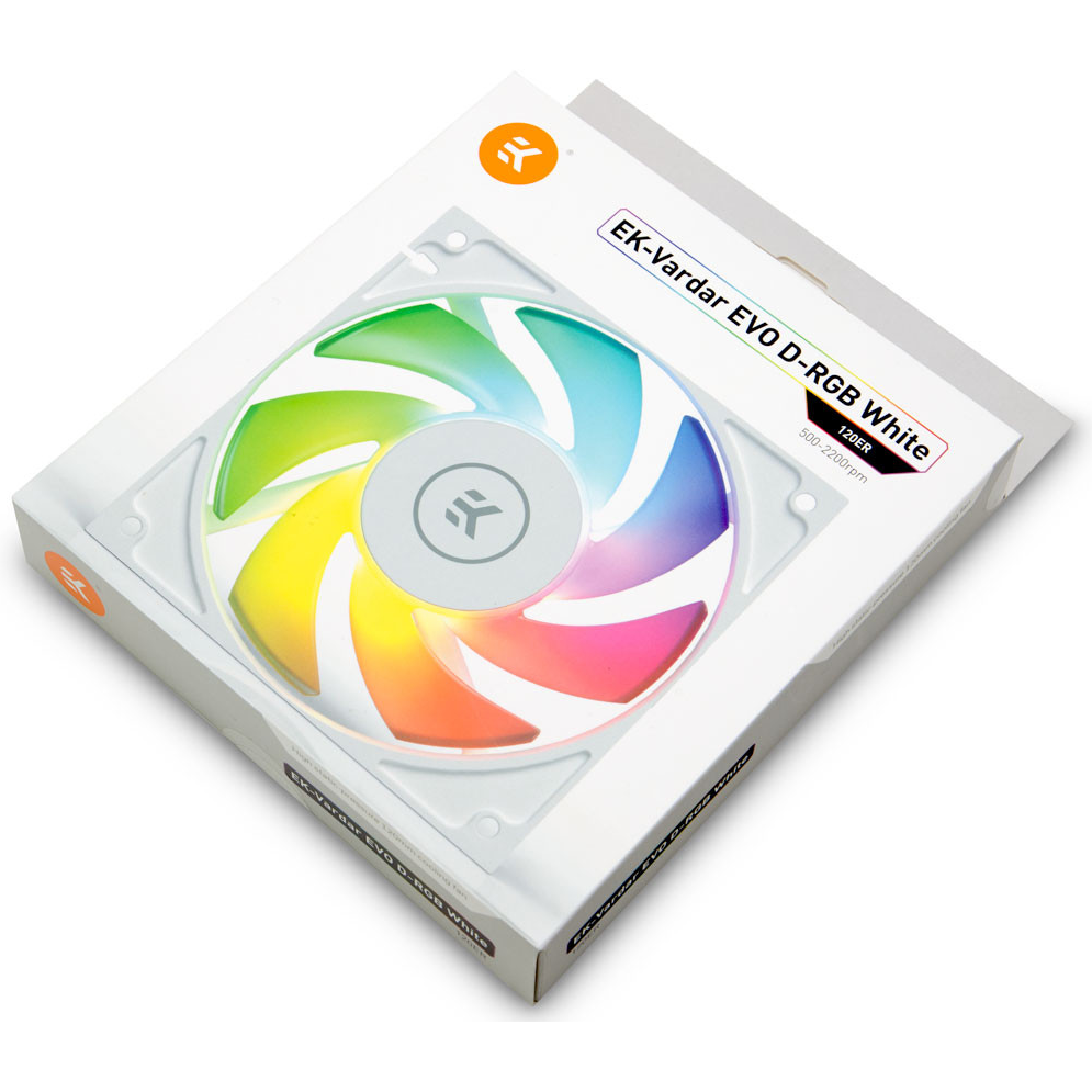 Вентилятор для радиатора СЖО EKWB EK-Vardar EVO 120ER D-RGB White - 3831109825372 - фото 3