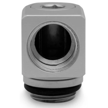 Угловой фитинг для СЖО EKWB EK-Quantum Torque Micro Rotary 90° - Satin Titanium (3831109849699) - фото 3