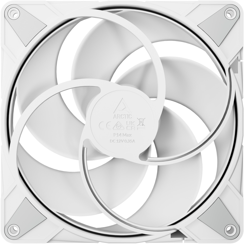 Вентилятор для корпуса Arctic P14 Max White - ACFAN00304A - фото 4