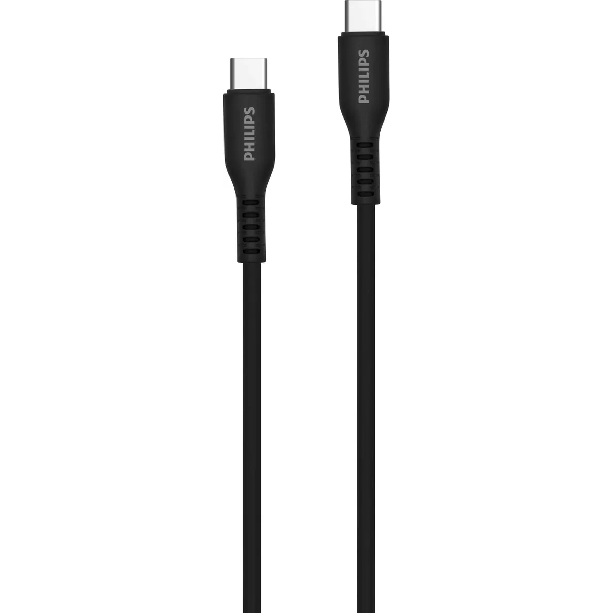 Кабель USB Type-C - USB Type-C, 1.2м, Philips DLC8601 Black
