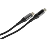 Кабель USB Type-C - USB Type-C, 1.2м, Philips DLC9100 Black