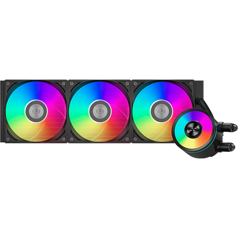 Система жидкостного охлаждения PCcooler DA360 Pro ARGB Black