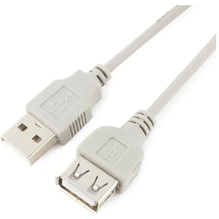 Кабель удлинительный USB A (M) - USB A (F), 0.75м, Cablexpert CC-USB2-AMAF-75CM-N - фото 2