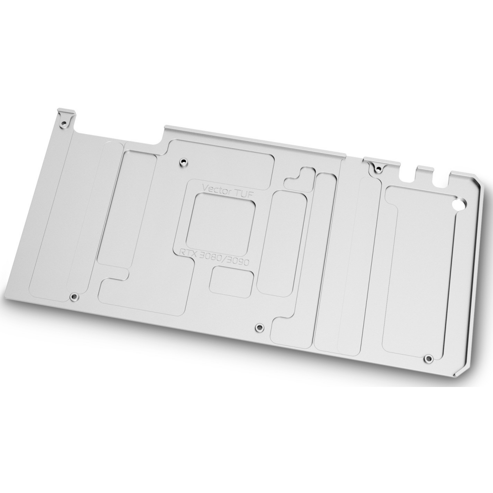 Бэкплейт для водоблока СЖО EKWB EK-Quantum Vector TUF RTX 3080/3090 Backplate - Nickel (3831109832639) - фото 2