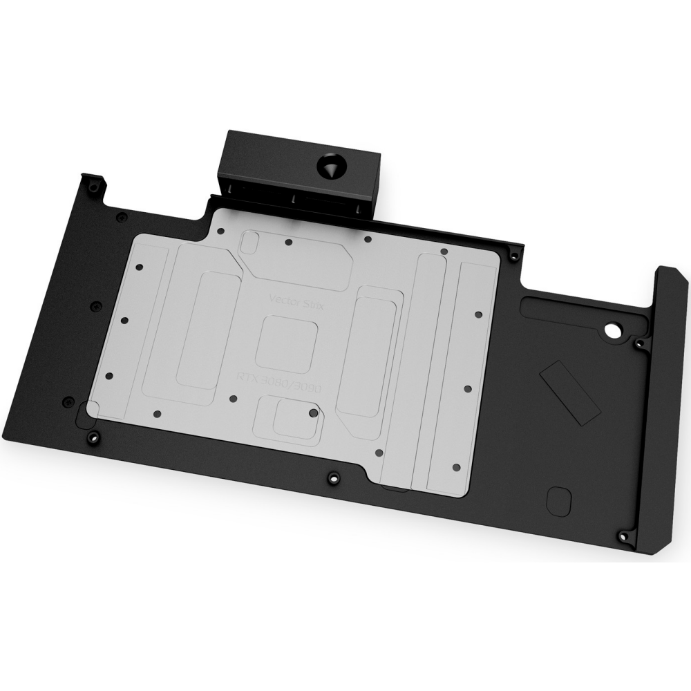 Водоблок для видеокарты EKWB EK-Quantum Vector Strix RTX 3080/3090 Active Backplate - Acetal (3831109836545) - фото 2