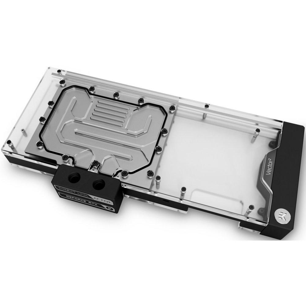 Водоблок для видеокарты EKWB EK-Quantum Vector2 FTW3 RTX 3080/90 ABP Set D-RGB - Nickel + Plexi (3831109891230) - фото 2