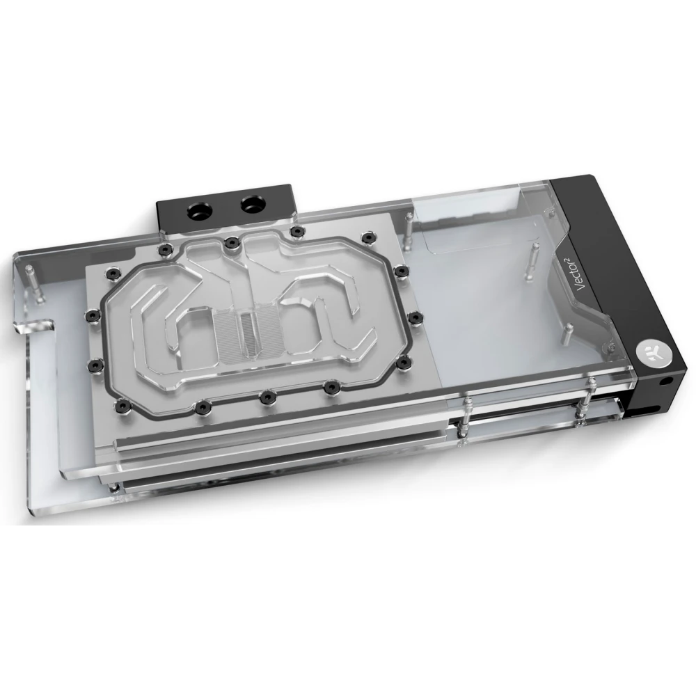 Водоблок для видеокарты EKWB EK-Quantum Vector2 Strix RTX 3080/90 ABP Set D-RGB - Nickel + Plexi (3831109891339) - фото 2