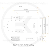 Водоблок для видеокарты EKWB EK-Quantum Vector2 Strix RTX 3080/90 ABP Set D-RGB - Nickel + Plexi (3831109891339)