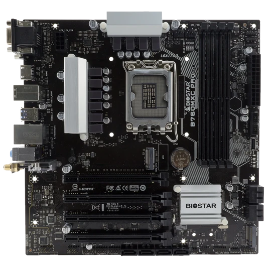 Материнская плата Biostar B760MXC PRO