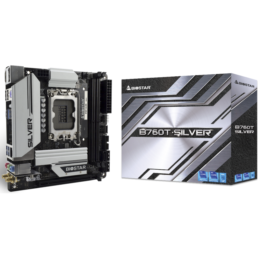 Материнская плата Biostar B760T-SILVER - фото 4