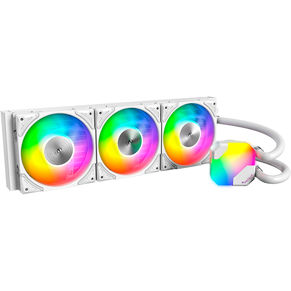 Система жидкостного охлаждения MONTECH HyperFlow ARGB 360 White