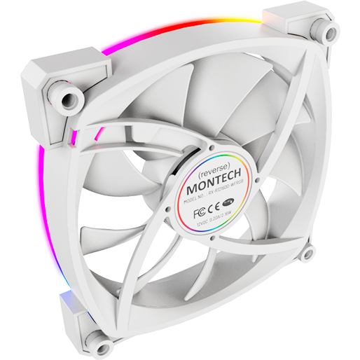 Вентилятор для корпуса MONTECH RX120 PWM WHITE - фото 2