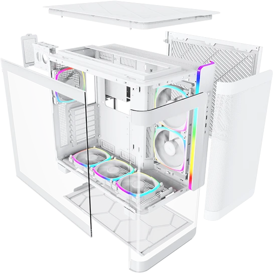 Корпус MONTECH KING 95 PRO White - KING 95 PRO WH - фото 8