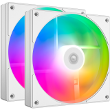 Вентилятор для корпуса ID-COOLING AS-140-ARGB-W (2 шт.) (AS-140-ARGB-W DUET)