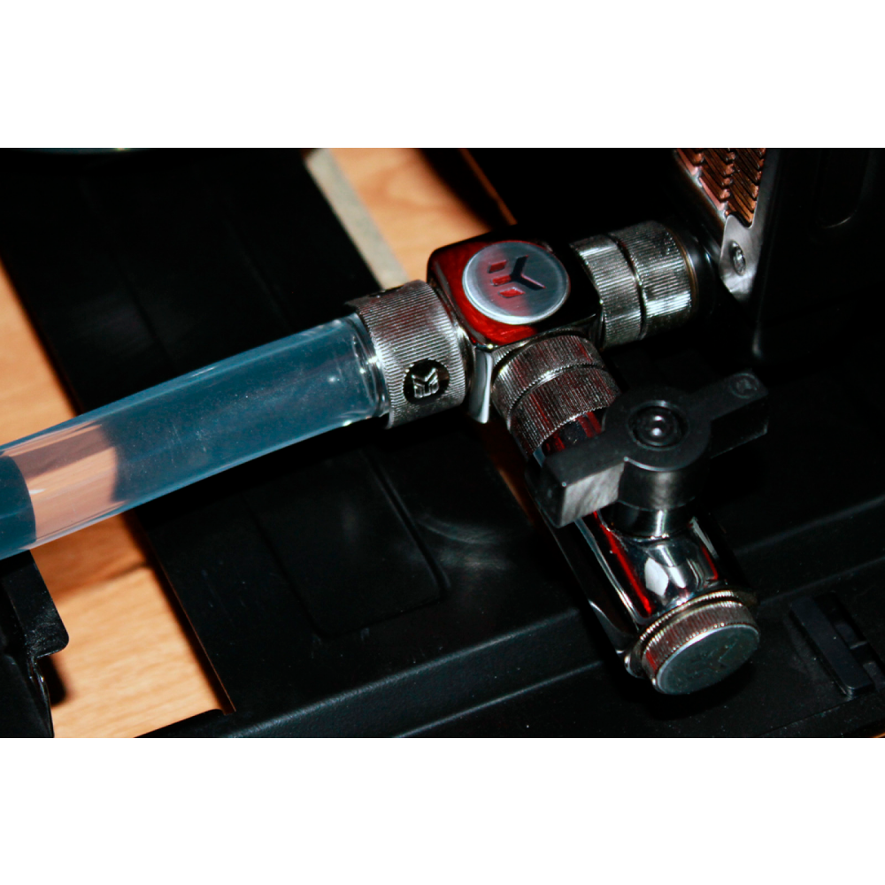 Кран для СЖО EK-AF Ball Valve (10mm) G1/4 - Black - 3831109847305 - фото 3