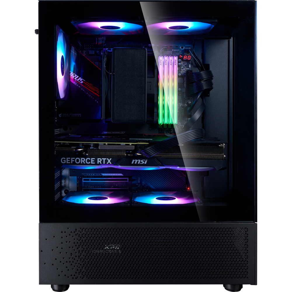 Корпус ADATA XPG INVADER X MINI Black - INVADERXMINIMT-BKCWW - фото 11