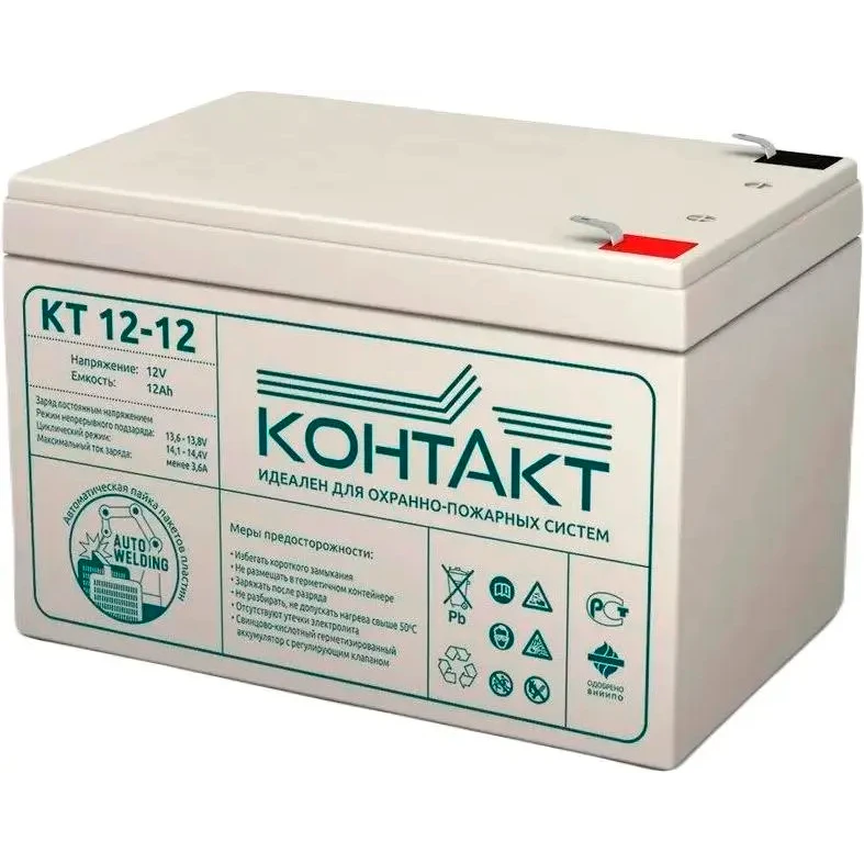 Аккумуляторная батарея КОНТАКТ КТ 12-12 - KNTKT1200120S63