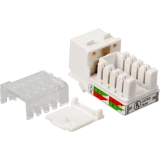 Вставка RJ-45 Lanmaster LAN-OK45U5E/90N-WH