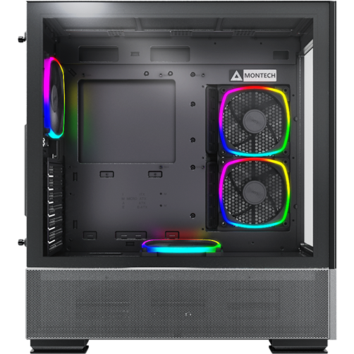 Корпус MONTECH SKY TWO Black - SKY TWO BK - фото 3