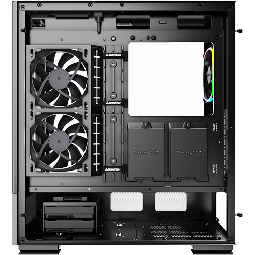 Корпус MONTECH SKY TWO Black - SKY TWO BK - фото 5