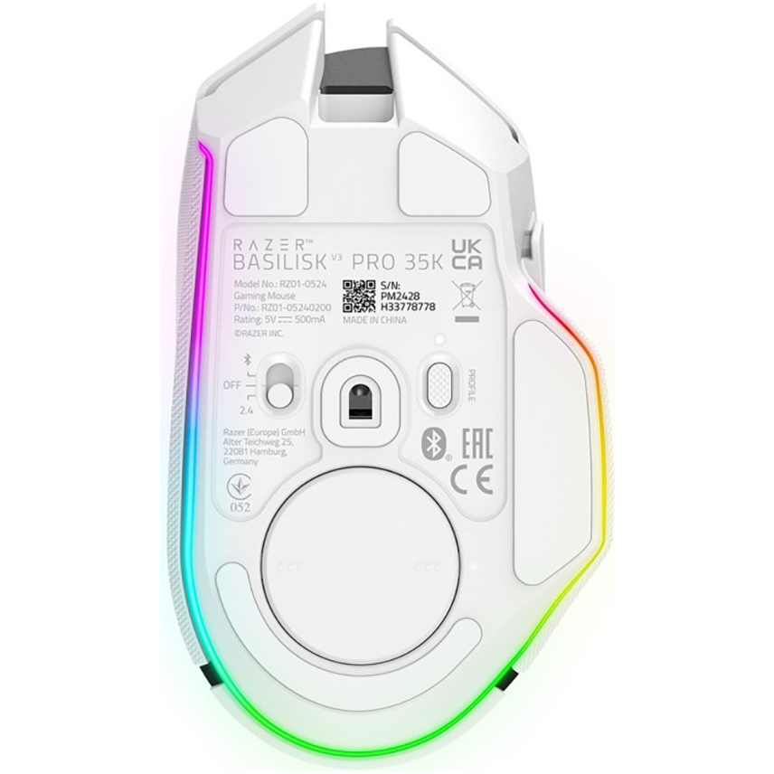 Мышь Razer Basilisk V3 Pro 35K White - RZ01-05240200-R3G1 - фото 5