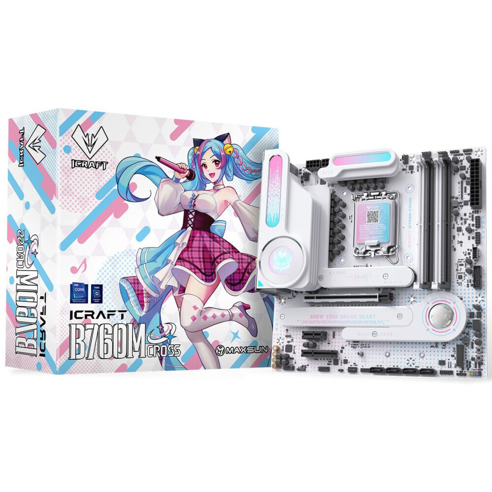 Материнская плата Maxsun iCraft B760M CROSS - MS-iCraft B760M CROSS - фото 7