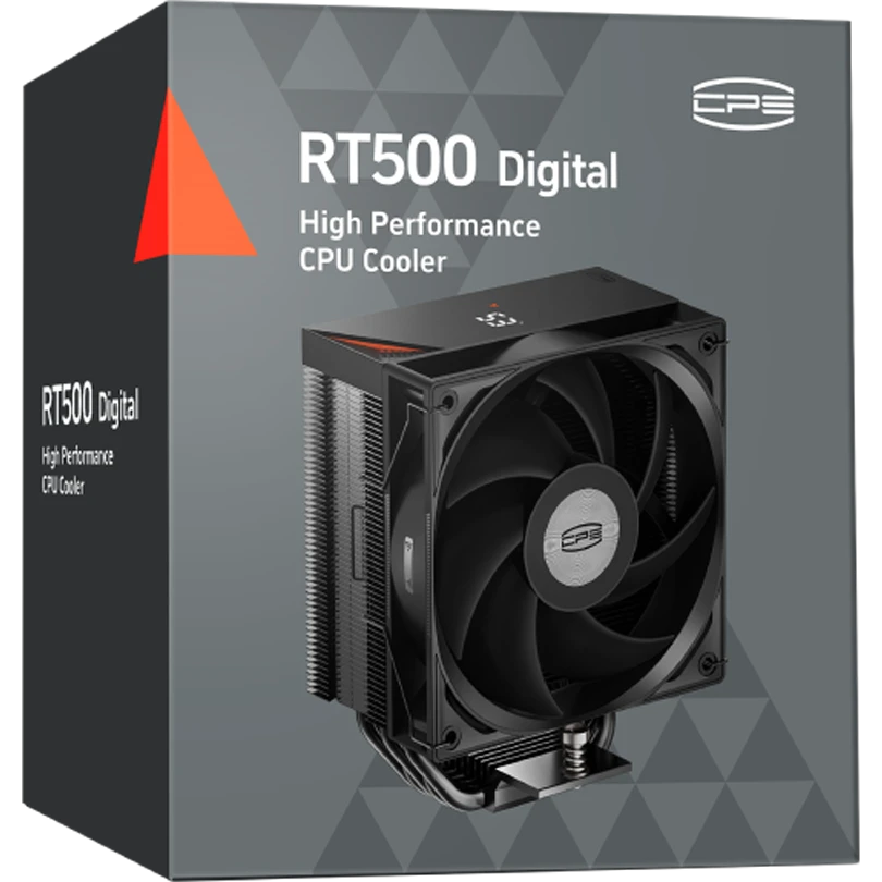 Кулер PCcooler RT500 Digital Black - RT500 Digital BK - фото 8