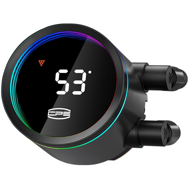 Система жидкостного охлаждения PCcooler DA360 Pro ARGB Digital BK - фото 5