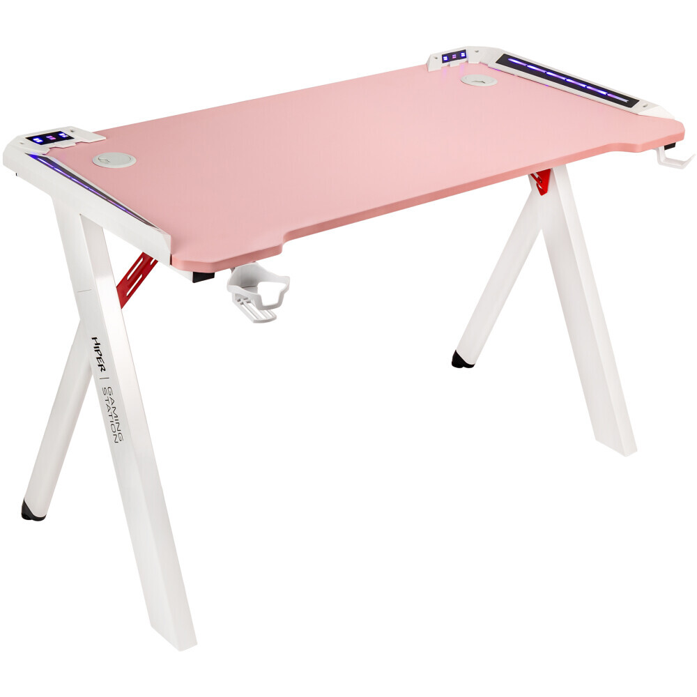 Игровой стол HIPER UNICORN Pink/White