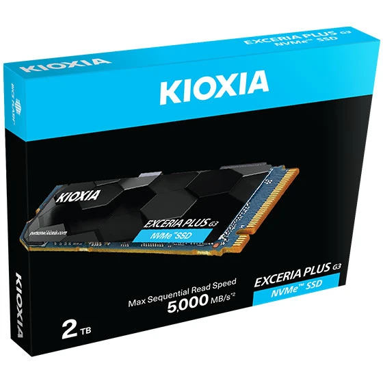 Накопитель SSD 1Tb Kioxia Exceria Plus G3 (LSD10Z001TG8) - фото 2