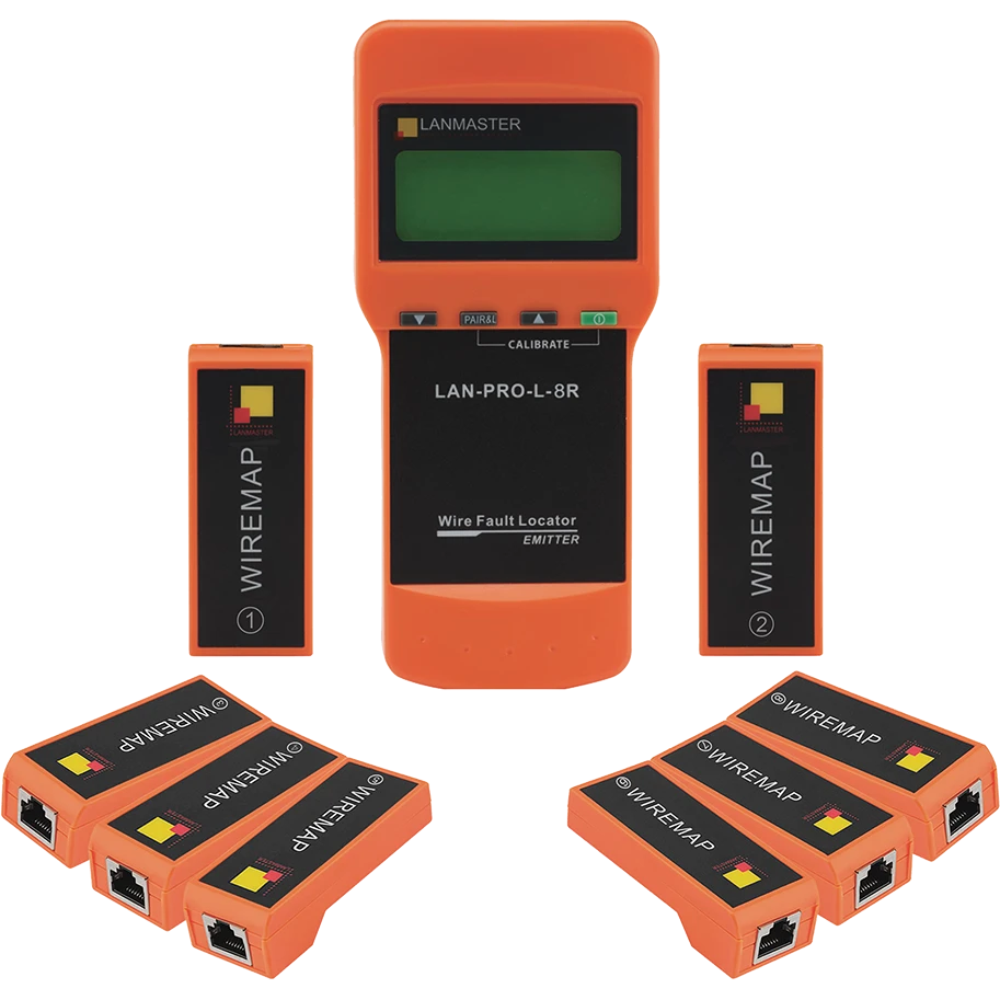 Кабельный тестер Lanmaster LAN-PRO-L-8R