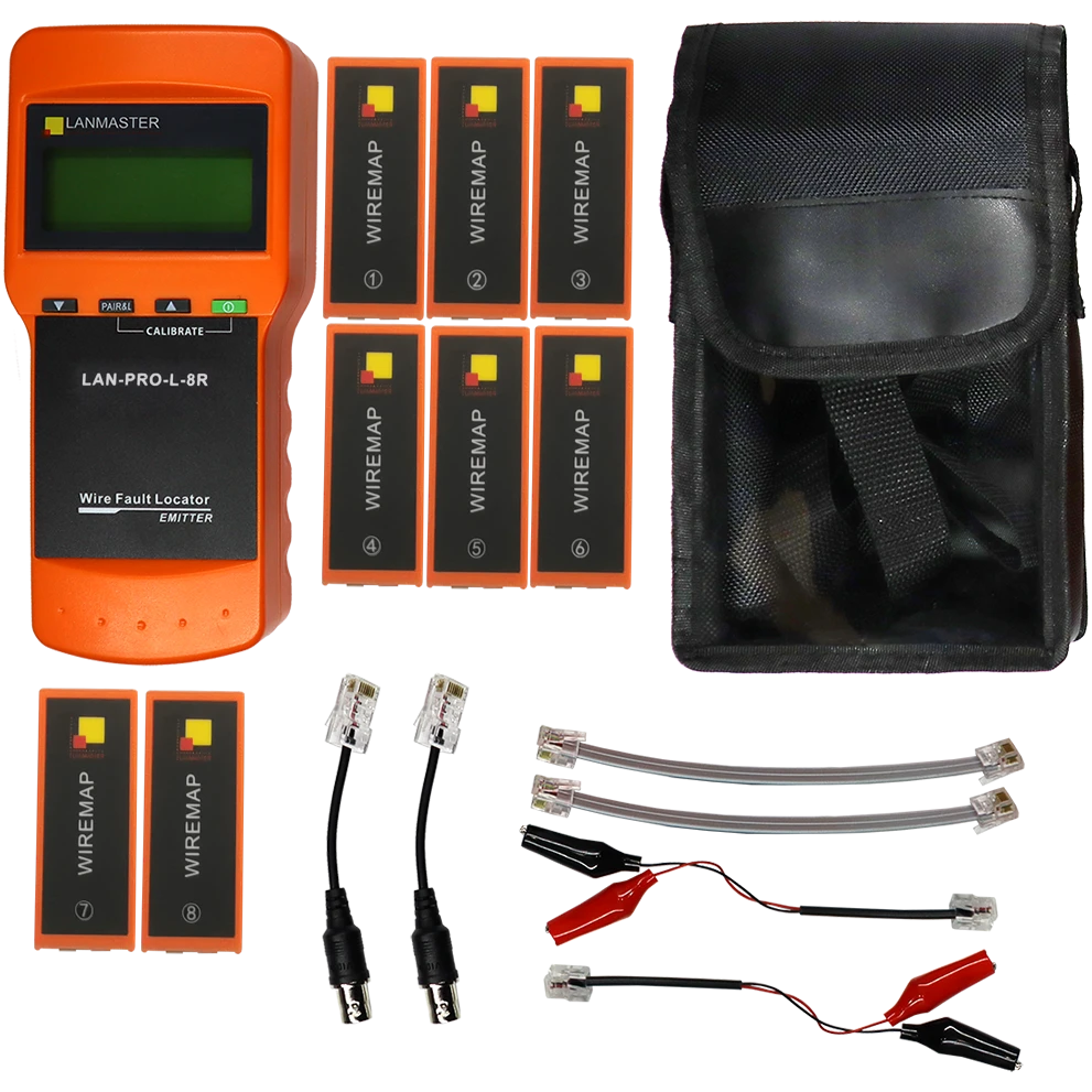 Кабельный тестер Lanmaster LAN-PRO-L-8R - фото 2