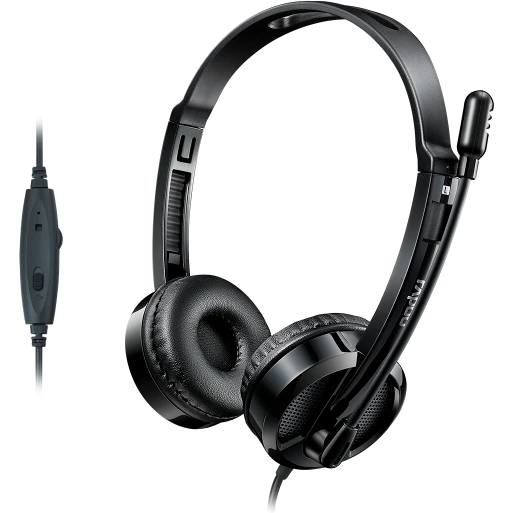 Гарнитура Rapoo H100 Black - фото 2