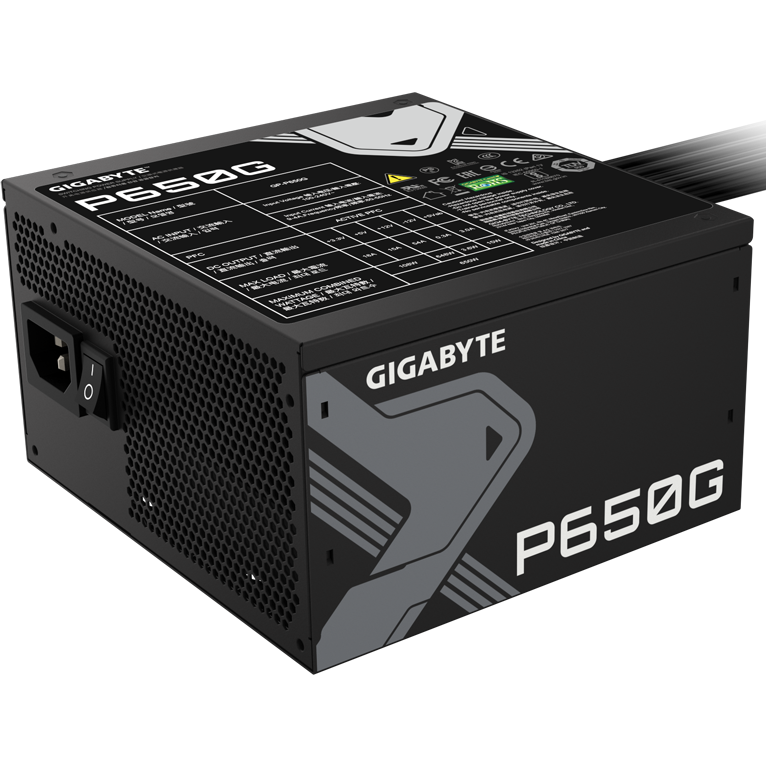 Блок питания 650W Gigabyte P650G - GP-P650G - фото 2