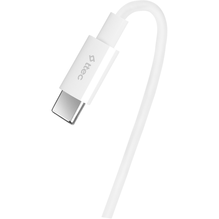 Кабель USB Type-C - USB Type-C, 1.5м, ttec 2DK49B White - фото 2