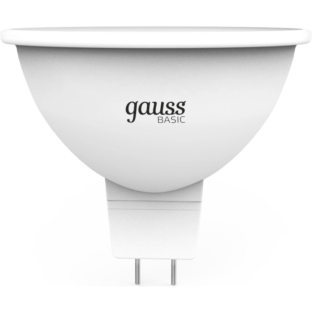 Светодиодная лампочка Gauss Elementary MR16 3000K (9 Вт, GU5.3) 10 шт. - 11519
