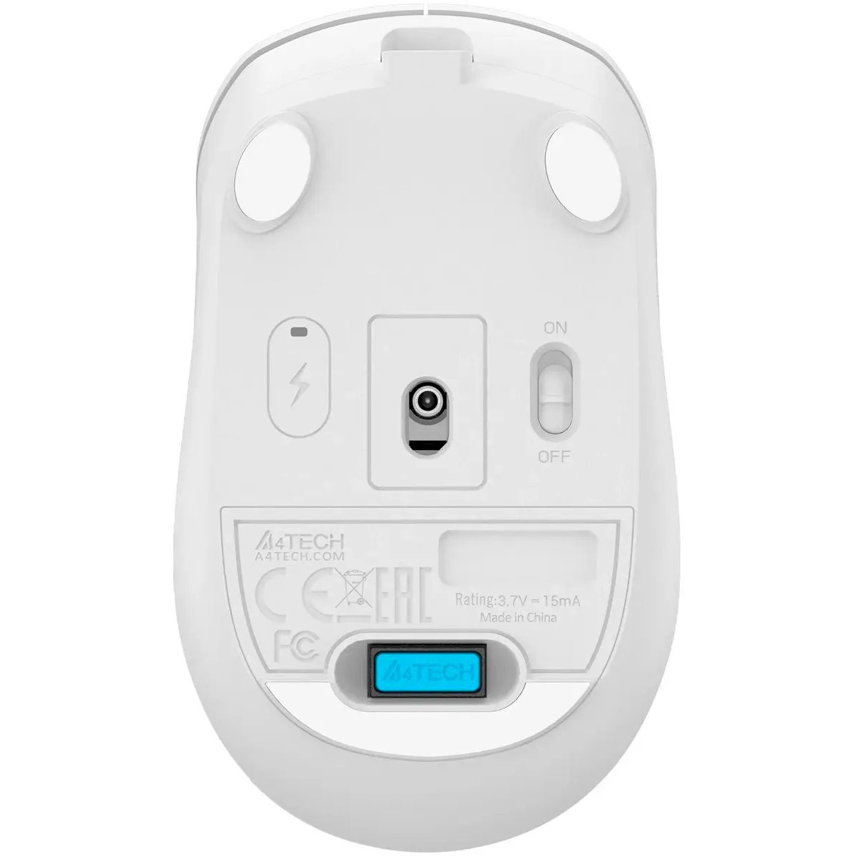 Мышь A4Tech Fstyler FG15C Air2 White - FG15C AIR2 WHITE - фото 8