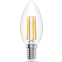 Филаментная лампочка Gauss Filament Elementary 4100K (12 Вт, E14) 10 шт. - 32122