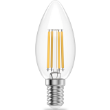 Филаментная лампочка Gauss Filament Elementary 4100K (8 Вт, E14) 10 шт. (32128)