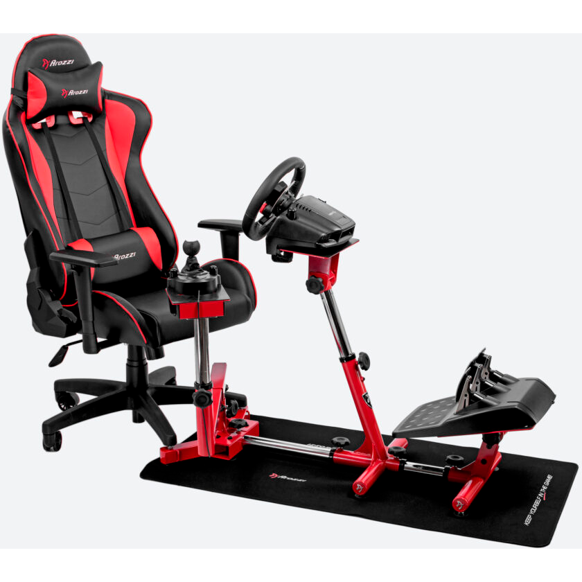 Коврик для игрового кресла Arozzi Velocit Floormat Black - VELOCITA-FLOORMAT - фото 3